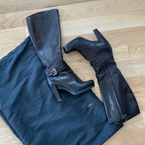 Fendi Heeled Ankle Boots